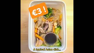 Delicious Asian Dish for €3  cooking food vietnamesecuisine bento budgetmeal asianfood [upl. by Jakie898]