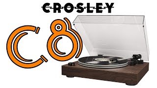 The Crosley C8 Turntable  Review amp Unboxing [upl. by Willing]