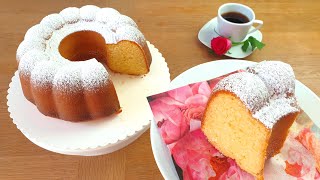 BUTTERY amp RICH Condensed Milk Bundt Cake Recipe  Easy Baking [upl. by Ellecrag]