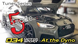 Audi B9 S4S5 ECU Tune comparison Stage 1  Episode 5 034 Motorsport at the Dyno [upl. by Aneelak]