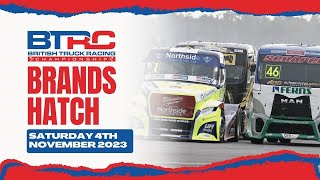 BRITISH TRUCK RACING CHAMPIONSHIP  BRANDS HATCH  NOVEMBER 4TH [upl. by Beedon]