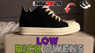 How to make Low Rick Owens Shoes in NBA 2K25 Shoe Creator [upl. by Kali189]