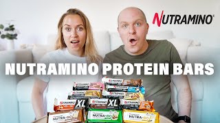 Nutramino Protein Bars Taste Test amp Review [upl. by Aicargatla]