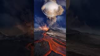 volcanic eruption geology rock viral tranding video shorts [upl. by Annaerdna]