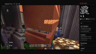 MINECRAFT N CHILL CASTLE AJAX Part 2 [upl. by Lokin]