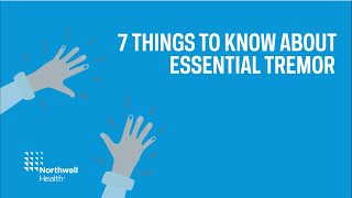 Essential tremor 7 things you should know [upl. by Yeldarb]