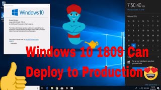 What is new in windows 10 version 1809 for IT Pros  Windows 10 1809 [upl. by Bayly]