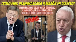 “No se puede democratizar la responsabilidad” Puig DESTROZA a Mazón y Margallo en un repaso épico [upl. by Etnaed]