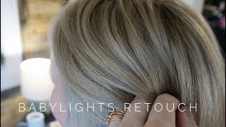 Babylights Retouch  Hair Tutorial [upl. by Gary]