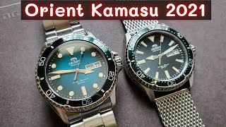 🎄Nouvelle Orient Kamasu 2021 Premières impressions amp comparaisons avec lancien modèle [upl. by Carla]