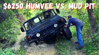 Buying Servicing amp OffRoading The Cheapest Humvee I Could Find [upl. by Atteroc]