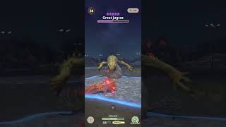 MHNow Hunt Great Jagras 10⭐ with Insatiable Gunlance [upl. by Ordnael]