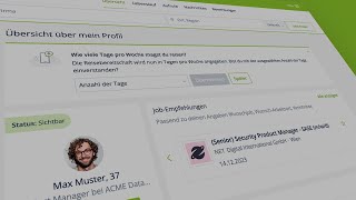 karriereat Profil anlegen amp Jobangebote bekommen [upl. by Snider]