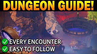 Destiny 2 Complete GRASP OF AVARICE Dungeon Guide [upl. by Lose]