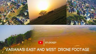 EXTRA DRONE FOOTAGE FROM VARANASI CITY  BY  STUDIOGZP [upl. by Baugh]