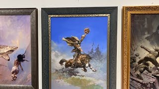 We Visit The Frank Frazetta Art Museum [upl. by Nirag488]