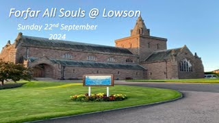 All Souls  Lowson  Sunday 22nd September Service [upl. by Aicxela]