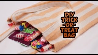 TrickorTreat Bag with French Seams  Easy How to  Whitney Sews [upl. by Edualcnaej474]