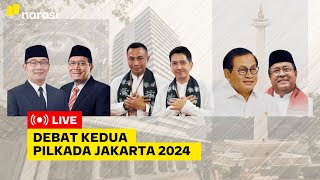 LIVE Debat Kedua Pilkada Jakarta 2024  Narasi Daily [upl. by Monarski761]