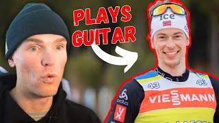 Biathlete Reacts to Sturla Holm Lægreids New Vlog [upl. by Wyndham678]