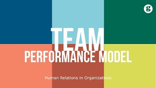 Team Performance Model [upl. by Powel]