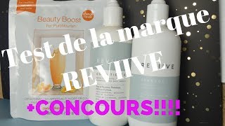 Test de la marque REVIIVE sur cheveux crépus  CONCOURS [upl. by Blackmun437]