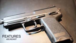 GUN HECKLER amp KOCH USP TACTICAL 45 REVIEW Tactical Gold Standard [upl. by Thury841]