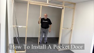 How To Install a Pocket Door Part 1  Doorstuff [upl. by Odrude]