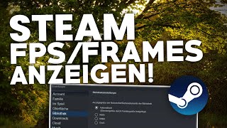 2024 Steam FPSFrames ANZEIGEN lassen  Tutorial  Deutsch [upl. by Lilia]