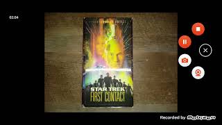 Opening to Star Trek First Contact 1997 Demo VHS Paramount Home Video [upl. by Vaas]