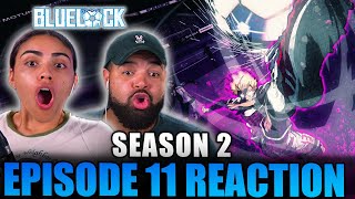 SHIDOU AWAKENS HIS FLOW IN THE JAPAN U20 MATCH  Blue Lock Season 2 Episode 11 Reaction [upl. by Alyose]