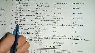 Balochistan mcqs  Pakistan geography  general knowledge mcqs for test [upl. by Nivat426]