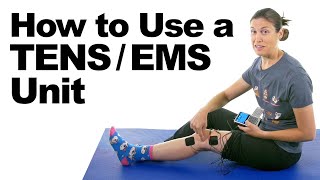 How to Use a TENS  EMS Unit for Pain Relief [upl. by Yennaiv]