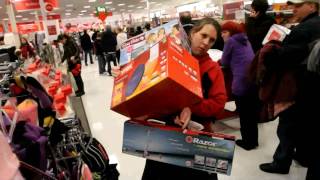 Black Friday shoppers go crazy in Utah [upl. by Livingstone]