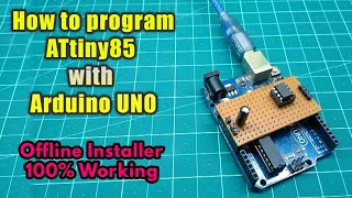 Getting started with ATtiny85  SdevElectronics [upl. by Josephina580]