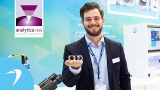 Peter Behringer from Basler at analytica Show Munich 2018 [upl. by Ahsinnek252]