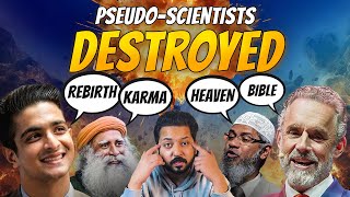 Exposing PseudoScientists Beer Biceps  Zakir Naik  Sadhguru  Jordan Peterson [upl. by Anelhtac]