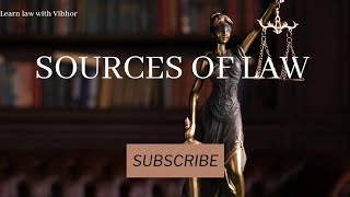 Legal Methods  Video 7  Source of Law [upl. by Neau175]