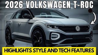 2026 Volkswagen T Roc Ultimate Review Guide 🚗 [upl. by Neeluqcaj]