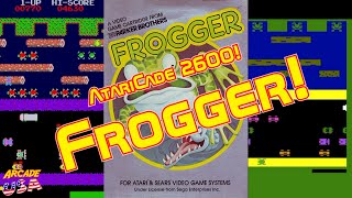 Frogger Atari 2600  Parker Brothers [upl. by Rolat376]