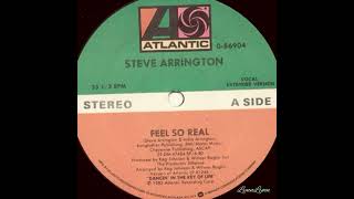 Feel So Real  Steve Arrington [upl. by Yram]