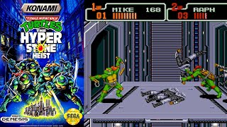 Teenage Mutant Ninja Turtles The Hyperstone Heist 03 Genesis Longplay [upl. by Alidis584]