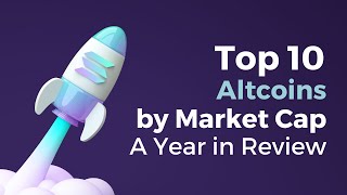 Top 10 Altcoins by Market Cap  A Year in Review 📊 [upl. by Nahbois]