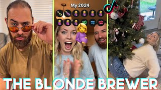 The Blonde Brewer Tiktok Funny Videos  Best of TheBlondeBrewer Jaron amp Maggie Brewer Tiktoks 2024 [upl. by Fitton314]