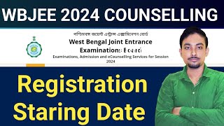 WBJEE Counciling Process Starting Date  Registration and Choice Filling Notification [upl. by Yahiya]