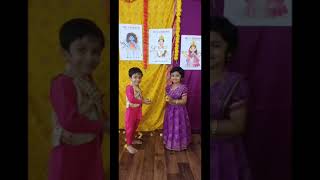 Happy Navaratri  Day 8  Mahagouri pooja [upl. by Pravit]