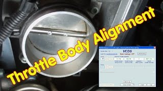 How to do the Throttle Body Alignment with VCDS [upl. by Penny93]