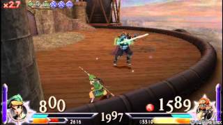 Dissidia 012  Link vs Ganondorf [upl. by Atnamas]