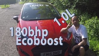 180BHP 10L Fiesta EcoboostStage 2Shots fired [upl. by Catt325]