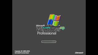 Windows XP Professional Boot Screen And Startup Sound Remake  WXPOWPRWE In GMajor 0 [upl. by Eirovi]